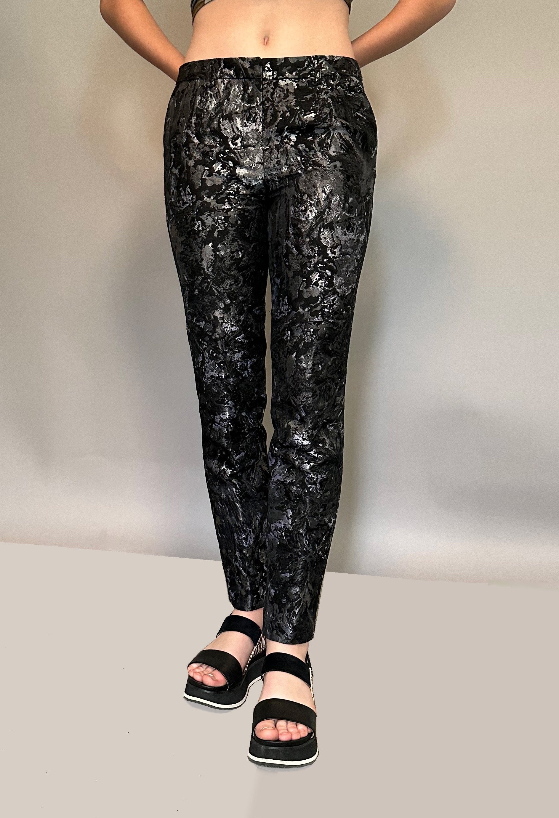 Monica Jacquard Pants